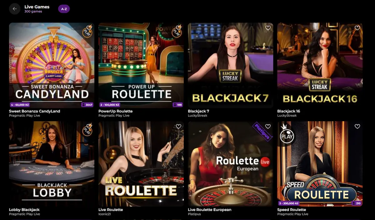 SpinMama Live Casino – živé stoly s profesionálními dealery od Evolution Gaming